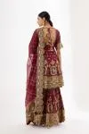 Earthy Red Garara Suit