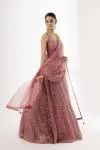 Peach Blush Anarkali