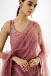 Peach Blush Anarkali