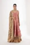 Creme Pink Anarkali