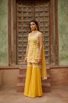 Custard Yellow Garara Suit