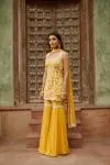 Custard Yellow Garara Suit