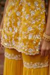 Custard Yellow Garara Suit