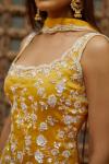Custard Yellow Garara Suit