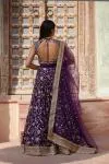 Rich Plum   Lehenga