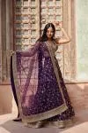 Rich Plum   Lehenga