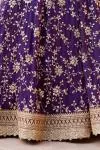 Rich Plum   Lehenga