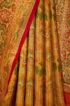 Sunshine Yellow Tissue Silk Saree