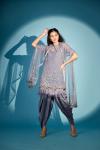 MEDHA BATRA - Stone Grey Suit Set
