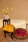 Mustard Kanjivaram Silk Saree