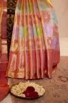 Multicolour Tissue Saree