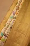 Silver Tissue Silk Saree