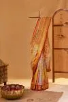 Multicolour tissue Silk Saree