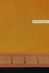Amber Yellow Paithani Silk Saree