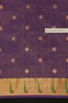 Royal Purple Kota Zari Saree