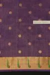Royal Purple Kota Zari Saree