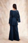 Dark Sea Crepe Jumpsuit