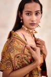 Sweet Mustard Chiffon Suit Set