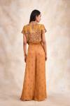 Sweet Mustard Chiffon Suit Set