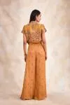 Sweet Mustard Chiffon Suit Set