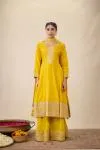 Yellow Sharara Set