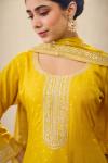 Yellow Sharara Set