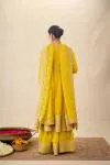 Yellow Sharara Set