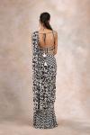 Black & White Drape Garara