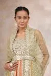 Sap Green Georgette Garara Set
