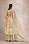 Sap Green Georgette Garara Set