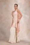 Ivory Georgette Garara Set