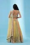 Lime Green Georgette Lehenga