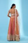 Rouge Pink Georgette Lehenga