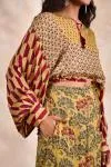 Curry Yellow Printed Suit Set