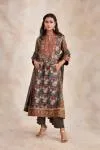 Poppy Seed Grey Kurta Suit Set