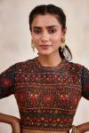 Forest Green Embdroidered Lehenga