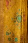 Butterscotch Banarasi Silk Saree