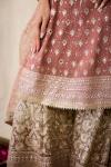 Beige Pink Sharara Set