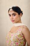 Celestial White Sharara Set