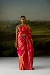 Fuchsia Pink Kanjivaram Silk Saree