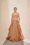 Peach Lehenga Set