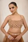 Peach Lehenga Set