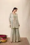 Light Green Sharara Set