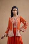 Rust Orange Sharara