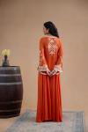 Rust Orange Sharara