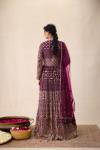 Sangria Purple Lehenga Set