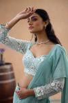 Mint Green Saree Set