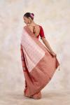 Off-White Georgette Saree
