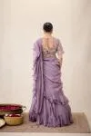 Mauve Lehenga Sharara Set