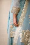 Light Blue Sharara Set